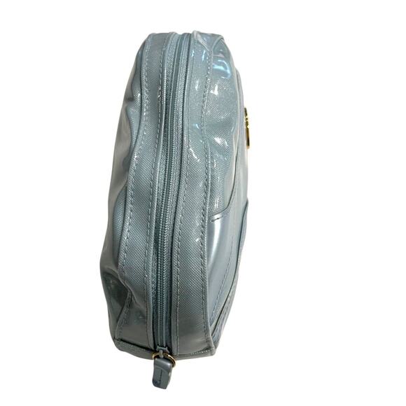 Christian Dior Parfums Light Blue Makeup Bag Women’s Zippered Cosmetic Case - Picture 2 of 8